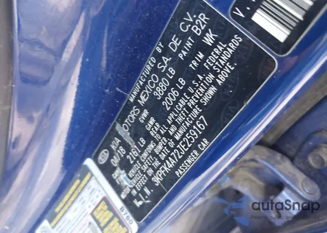 2018 Kia Forte Lx from USA, damaged, VIN 3KPFK4A72JE259167